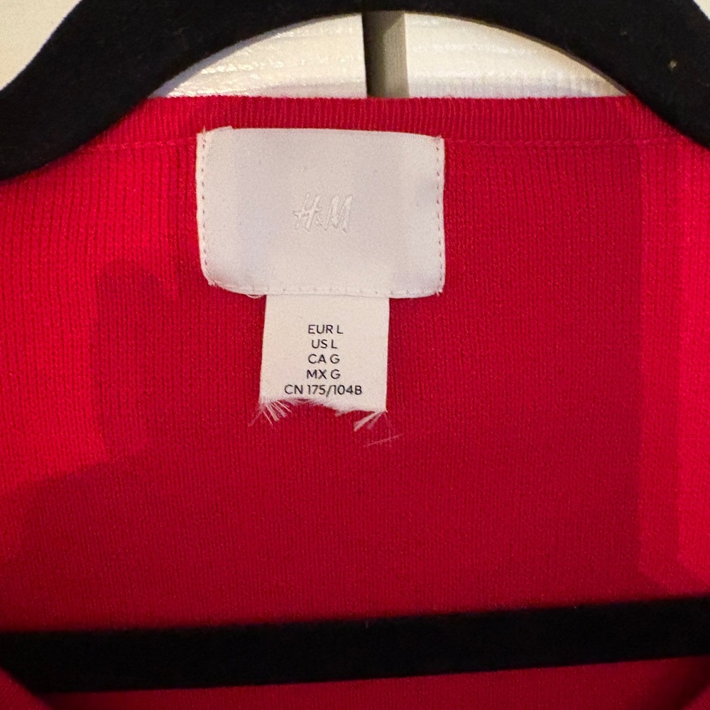 Elegant Red Women's Jacket - Picture 6 of 7
